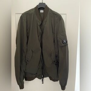 CP Company Dark Olive Bomber Jacket size XXL
